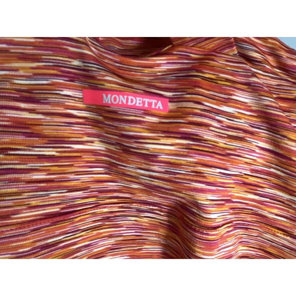 Mondetta activewear criss-cross strap‎ tank dress medium red orange shelf bra - Picture 7 of 13